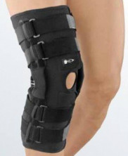 Удлиненный регулируемый полужесткий коленный ортез protect.CO