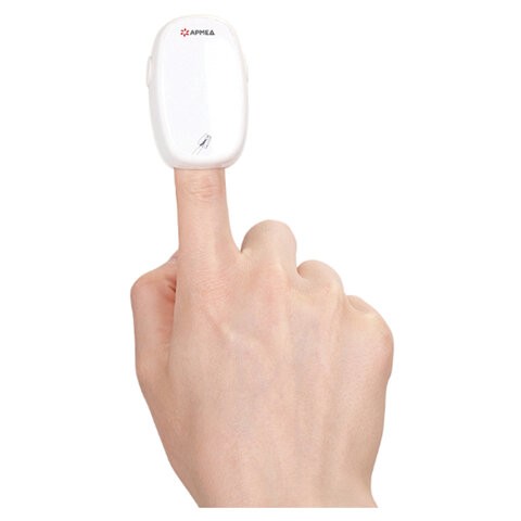 Пульсоксиметр (МЕД РУ без НДС) АРМЕД YX303 диапазон SpO2 70%-100%, диапазон пульса 25-250 уд/мин, с поверкой, 1937901