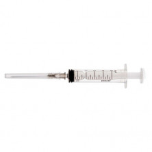 Шприц 3-х компонентный PASCAL, 5 мл, КОМПЛЕКТ 10 шт., в коробке, игла 0,7х40 - 22G, 120407