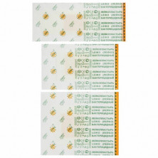 Набор пластырей 10 шт. LEIKO "Водонепроницаемый", на полимерной перфорированной основе, 3 размера, с европодвесом, 213531