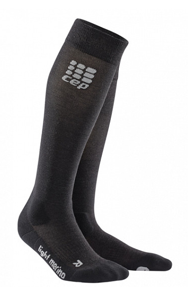 Компрессионные гольфы CEP, тонкие, с шерстью мериноса, мужские C52UM