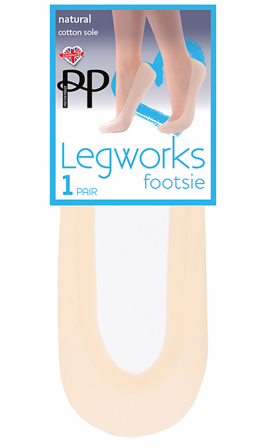 ПОДСЛЕДНИКИ PRETTY POLLY SMOOTH COTTON SOLE AVY1