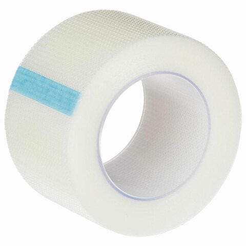 Лейкопластырь медицинский фиксирующий в рулоне LEIKO 2х500 см, на полимерной основе в картонной коробке, 531024