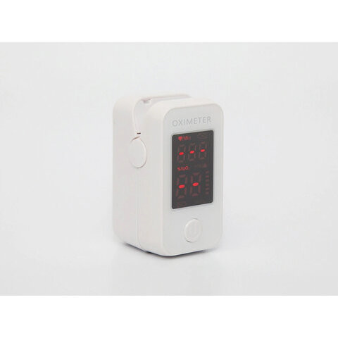 Пульсоксиметр BLS-1102А, диапазон измерения SpO2 70%-99%, измерение пульса 30-240 ударов/мин, белый, BLS-1102A