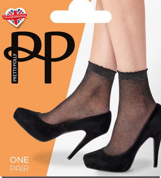 Носки Pretty Polly Sparkly Mesh Anklet AXK8