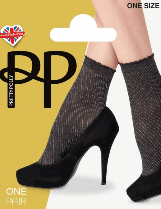 Носки Pretty Polly Fashion Anklet Sparkle Diagonal Anklet AXK 9