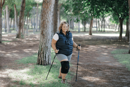 Окутывающий коленный ортез с полицентрическими шарнирами, Orliman OPL480/OPL481