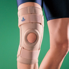 Ортез коленный ортопедический с боковыми шинами Oppo 1030