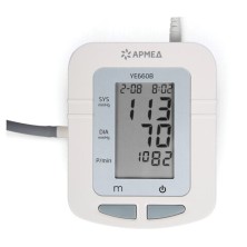 Тонометр (МЕД РУ без НДС) АРМЕД YE660B, диапазон давления 0-280 мм рт. ст., диапазон пульса 40-200 уд/мин, автоматический, без поверки, 1977601