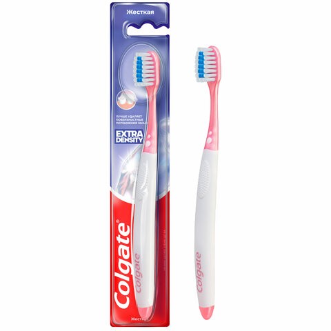 Зубная щетка COLGATE "Extra Dennsity", жесткая, 8718951508927