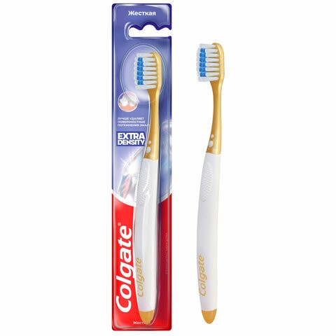 Зубная щетка COLGATE "Extra Dennsity", жесткая, 8718951508927