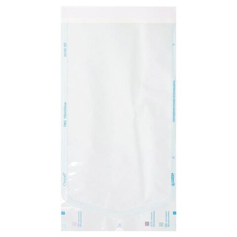 Пакет комбинированный самоклеящийся ВИНАР СТЕРИТ, комплект 100 шт., для ПАРОВОЙ/ГАЗОВОЙ стерилизации, 190х340 мм