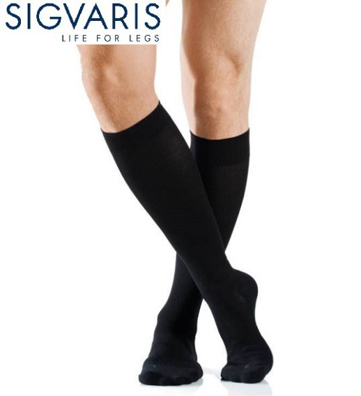 Мужские медицинские компрессионные гольфы Sigvaris Top-Fine SELECT