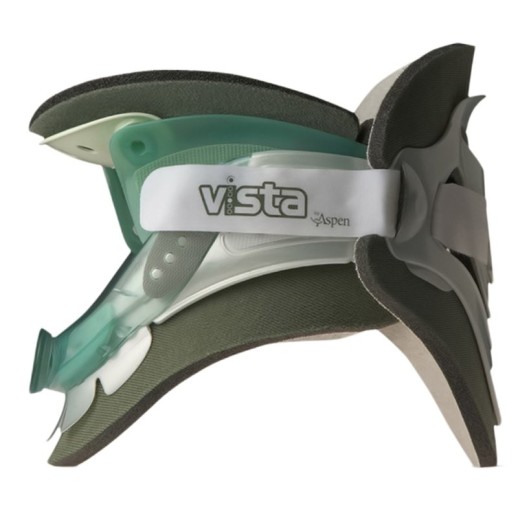 Жесткий шейный бандаж для фиксации головы Vista