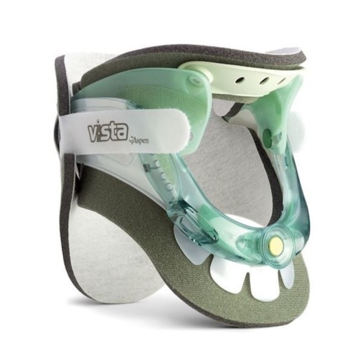 Жесткий шейный бандаж для фиксации головы Vista