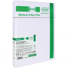 Рентгеновская пленка зеленочувствительная, SFM X-Ray GF, КОМПЛЕКТ 100 л., 18х24 см, 629093