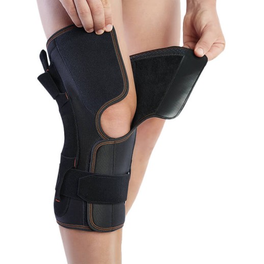 Коленный ортез с полицентрическими шарнирами разъемный, Orliman 6104-A/7104-A