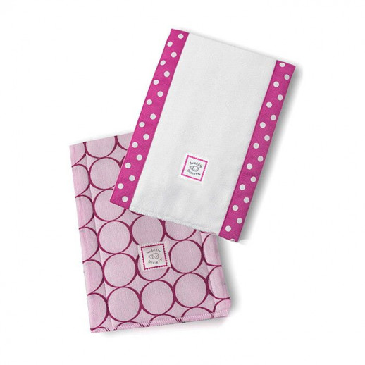 Полотенчики SwaddleDesign Baby Burpie Set VB Mod Circles