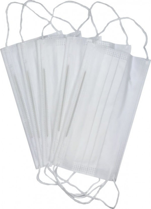 Медицинская маска  трехслойная (упк/50 шт)