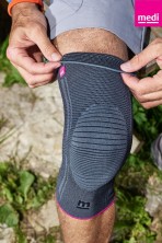 Бандаж коленный с силиконовым пателлярным кольцом genumedi III