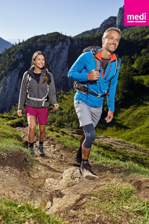 Бандаж коленный с силиконовым пателлярным кольцом genumedi III