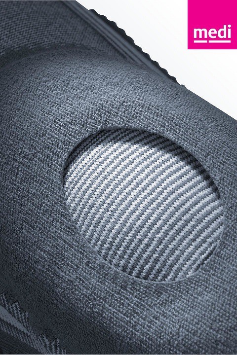 Бандаж коленный с силиконовым пателлярным кольцом genumedi III