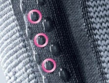 Бандаж коленный с силиконовым пателлярным кольцом genumedi III на полное бедро с силиконовой лентой