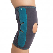 Ортез коленный с полицентрическими ребрами жесткости (разъемный), для детей Orliman OP1182