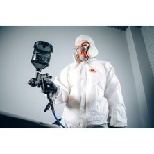 Полумаска фильтрующая Jeta Safety 6500, мягкий силиконовый материал, без фильтров, размер М, 6500-M
