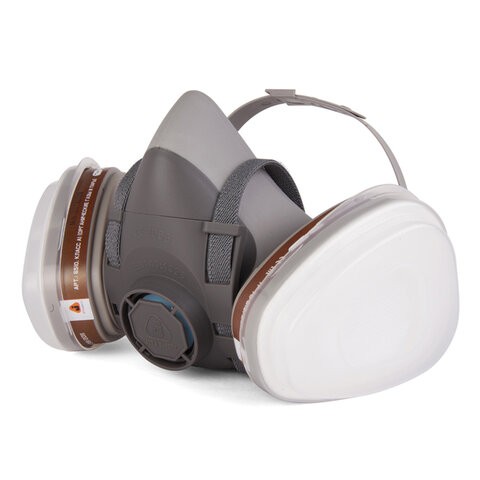 Полумаска фильтрующая Jeta Safety 5500P, обтюратор термопласт, без фильтров, размер L, 5500P-L