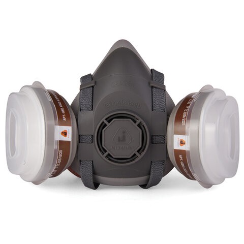 Полумаска фильтрующая Jeta Safety 5500P, обтюратор термопласт, без фильтров, размер L, 5500P-L