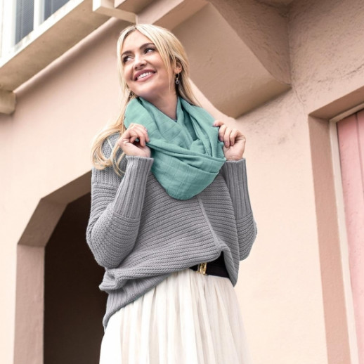 Милк снуд Bebe au Lait Lagoon Luxury Muslin