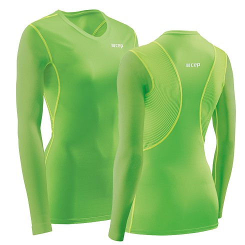Высокотехнологичная футболка CEP WINGTECH с поддержкой осанки с длинными рукавами, женская