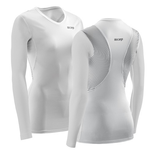 Высокотехнологичная футболка CEP WINGTECH с поддержкой осанки с длинными рукавами, женская