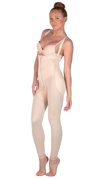 Бандаж компрессионный до щиколоток с высокой линией талии Valento (Viaggio) U1-450