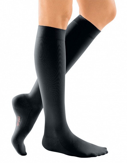 Мужские компрессионные гольфы  MEDIVEN® PLUS, черный