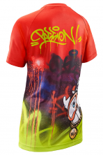 Футболка CEP для занятий спортом с оригинальным дизайном, женская C8DW