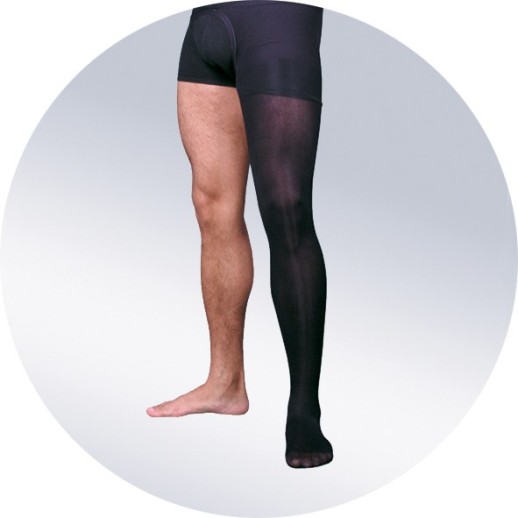 Мужской компрессионный чулок на одну ногу, плотный ORTO 224