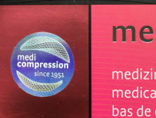 Мужские компрессионные чулки на силиконовой резинке mediven® plus