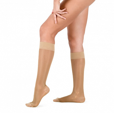 Компрессионные гольфы VENOTEKS ELEGANCE (1 класс, прозрачные) 1C104