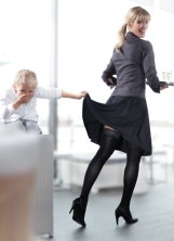 Компрессионные чулки с кружевной резинкой mediven® elegance