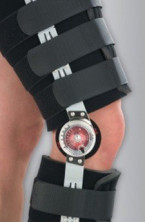 Облегченный реабилитационный коленный ортез с регулятором укороченный Protect.ROM COOL SHORT, P7782