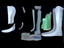 Тутор ("сапог") с пневмофиксацией для голеностопного сустава  XP WALKER, AIRCAST