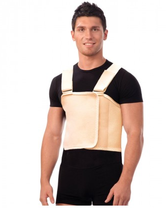Бандаж послеоперационный Тривес Т-1339 на грудную клетку, мужской
