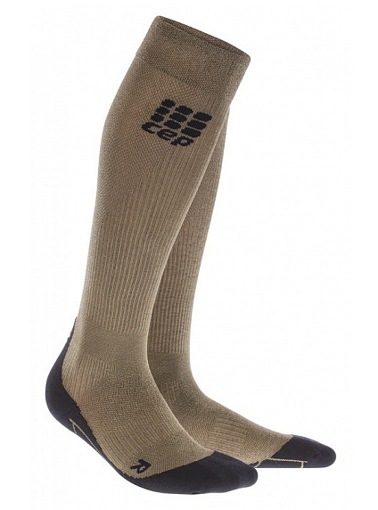 Компрессионные гольфы CEP METALIZED для бега, мужские C12LM