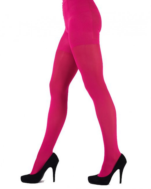 КОЛГОТКИ PRETTY POLLY 60D COLOUR OPAQUE TIGHTS RASPBERRY AVJ8