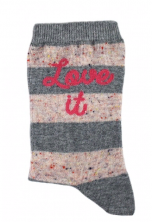 Женские хлопковые носки в полоску Pretty Polly LOVE IT AVK1