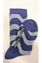 Цветные женские носки в полоску высокие Pretty Polly WAVEY SOCKS AVK3