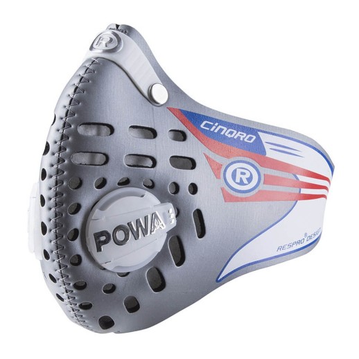 Маска респиратор Respro® Cinqro™ серебристая