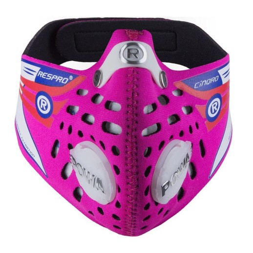 Маска респиратор Respro® Cinqro™ розовая, розовая.
